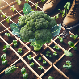 Optimizing Broccoli Cultivation with Square Foot Gardening